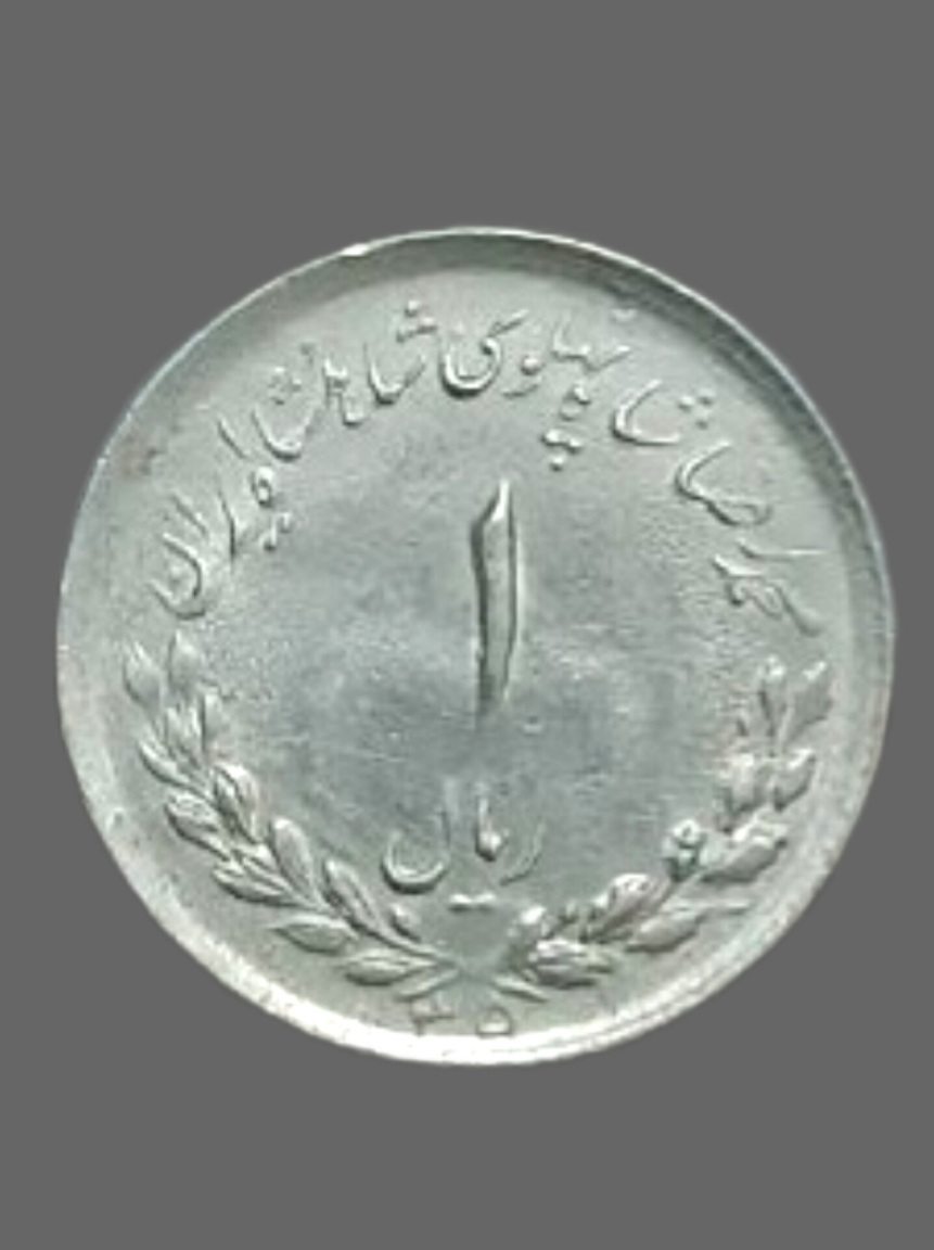 یک ریال نیکل کمیاب1335